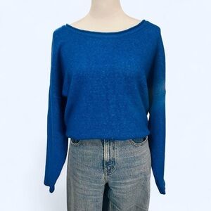 Abercrombie & Fitch Royal Blue Boatneck Sweater